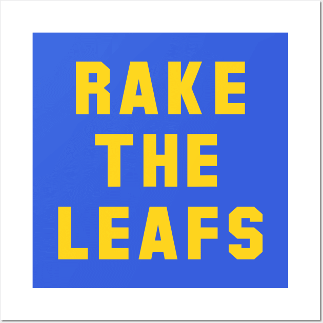 Rake the Leafs Wall Art by Carl Cordes